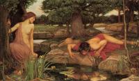 Waterhouse, John William - Echo and Narcissus